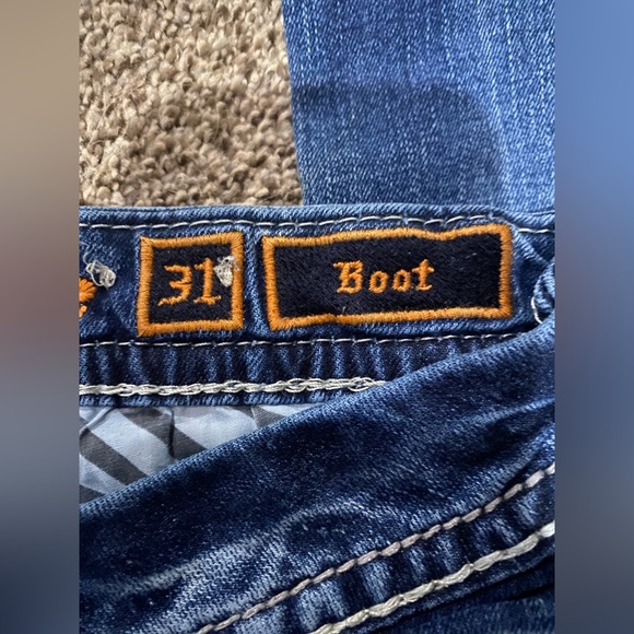 Rock Revival boot cut jeans. Size 31x34 - Picture 6 of 7